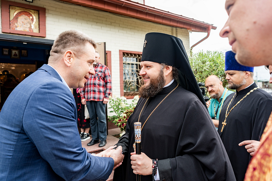 Архиерейское богослужение в храме великомученицы Марины посёлка Битца Ленинского г.о.